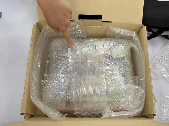 ขั้นตอนที่ 4 บรรจุกล่องแล้วปิด