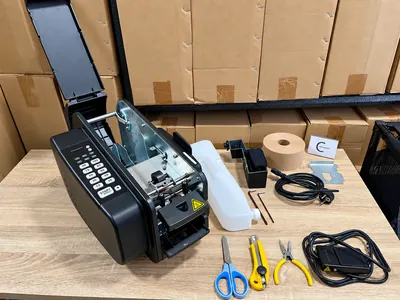 Covapack — GT-1 เปิดฝาให้เห็นชุดฟีดเทปด้านใน กลไกไม่ซับซ้อน ดูแลง่าย